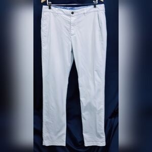 Tommy Bahama Pants 34/34 Whitd/Ivory Tencel Cotton Stretch